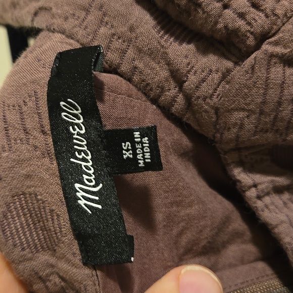 Madewell Floral Quilted Puff  Sleeve Mini Dress - Picture 4 of 7